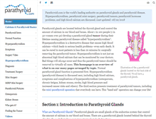 Tablet Screenshot of parathyroid.com
